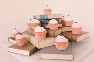 Books and cupcakes